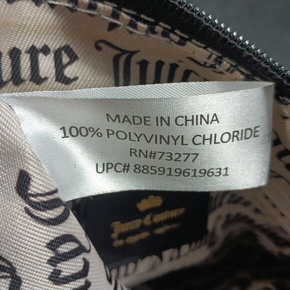 Juicy Couture Purse Cross Body Blue Sequins Bling - Picture 6 of 6